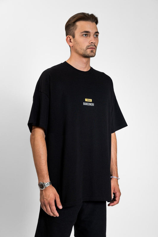 BIANCONERI T-Shirt #2 Black - #TWELVE. Streetwear