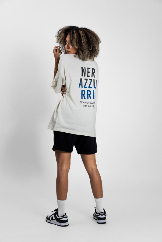 NERAZZURRI T-Shirt #2 Vintage White - #TWELVE. Streetwear