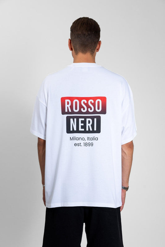 ROSSONERI T-Shirt #2 White - #TWELVE. Streetwear
