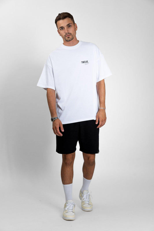 BIANCONERI T-Shirt #1 White - #TWELVE. Streetwear