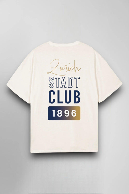 STADTCLUB T-Shirt #2 Vintage White - #TWELVE. Streetwear