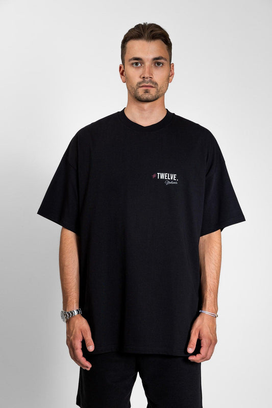 ROSSONERI T-Shirt #1 Black - #TWELVE. Streetwear